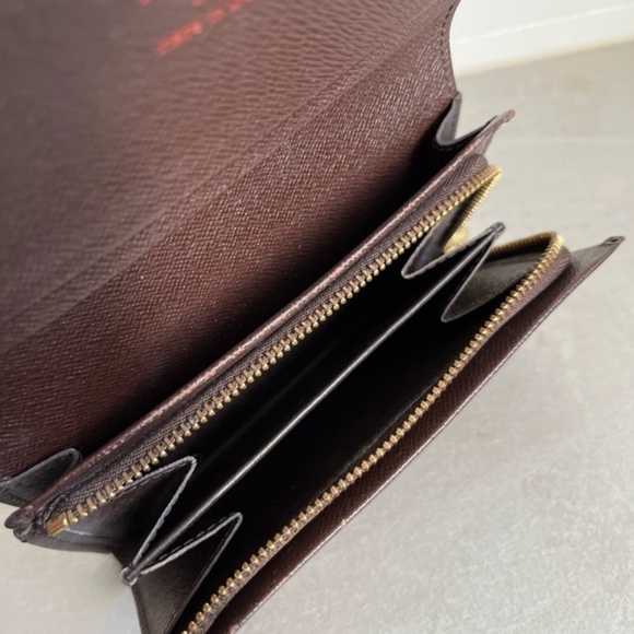 Louis Vuitton Damier Ebene Porte-Monnaie Tresor Wallet - Picture 7 of 9
